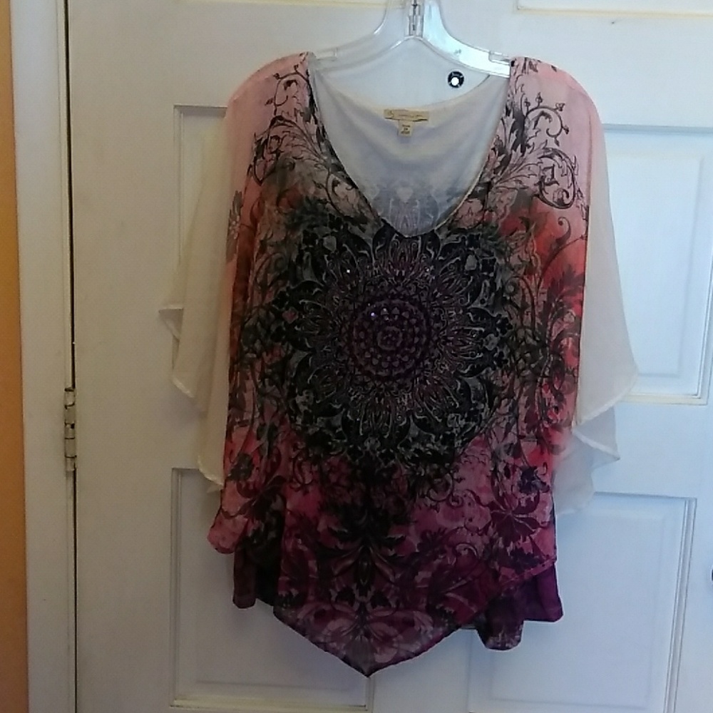 CB blouse size 2X